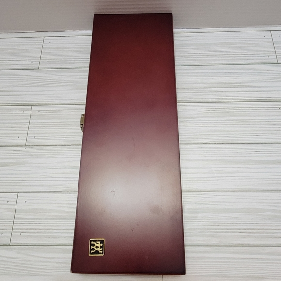 ZWILLING J.A HENCKELS 8 Replacement Storage Box Only Wooden Brown - Picture 16 of 16